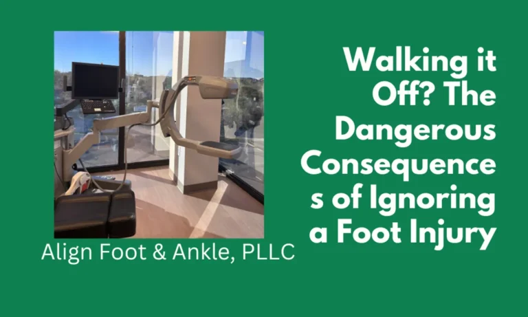 WALKING IT OFF? THE DANGEROUS CONSEQUENCES OF IGNORING A FOOT INJURY